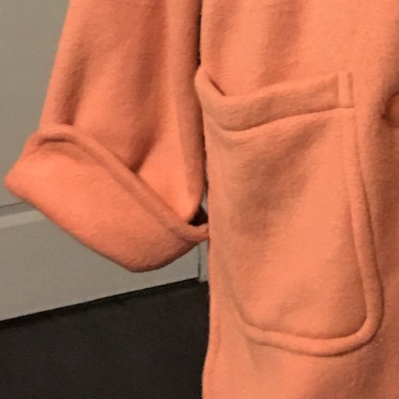NORTHERN STYLE Oversized Peach Fleece Jacket - Picture 10 of 12